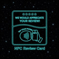 NFC Review Card Supplier